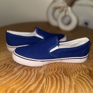 Blue Slip-On Kids Shoes